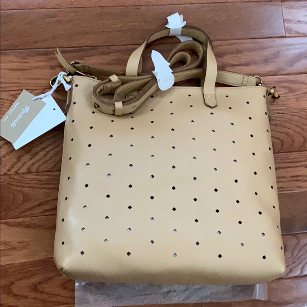 Madewell Transport Perforated Leather Crossbody - Picture 7 of 7